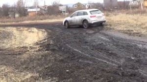 Q7 off road in MUD Audi Q7 2015 на бездорожье Ауди Ку7 на бездорожье