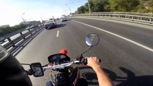 Stels 400 enduro в городе