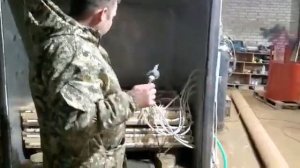 Инфракрасная сушилка для древесины/Сушка дерева/ Сушка пиломатериалов