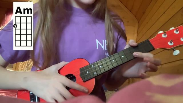Как сыграть лёгкую песню на укулеле? Туториал как сыграть лёгкую красивую песню на укулеле￼.#укулел смотреть онлайн