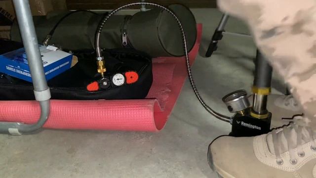 Качаем резервуар Леший 2 насосом Remington смотреть онлайн