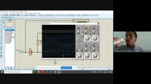 Diseño de preamplificador de voltaje y corriente con 2n2222 en proteus