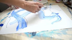 How to draw abstraction? Как рисовать абстракцию? пример № 8