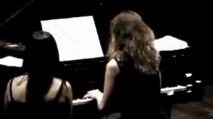 Gezalius &  Giorgia Tomassi - Elgar  Salut d'Amour - Lugano 2009 "Dedication to Ganrico Moor"