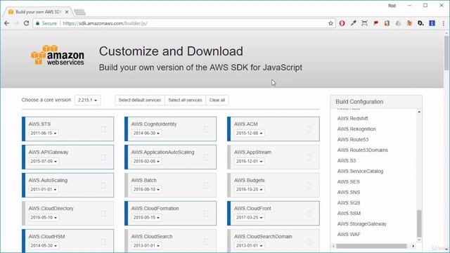 Lab Session 7 AWS Java script SDK Optimisation | Class 85 смотреть онлайн
