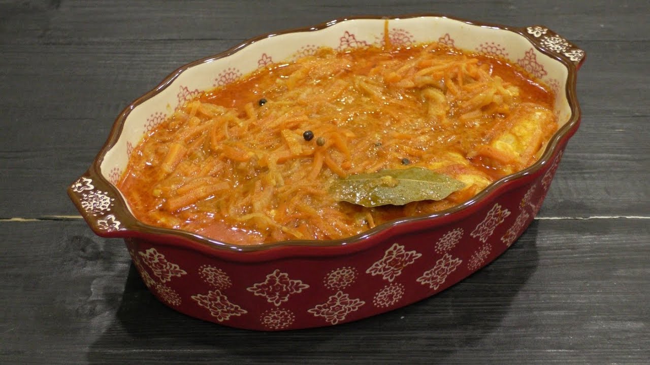 ЗАПЕЧЕНАЯ ТРЕСКА ПОД МАРИНАДОМ