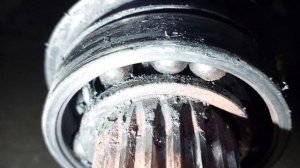 Замена подвесного подшипника Мерседес 1320, как поменять подвесной подшипник  Мерседес 1320