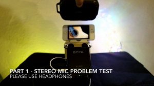 BOYA BY-SM80 stereo microphone problem 2