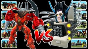 🚨НОВЫЙ ДРИЛЬМАН ТИТАН ПРОТИВ ДЖИМЕНА ТУАЛЕТА В ТУРНИРЕ 3 НА 3 В ИГРЕ GARRY`S MOD