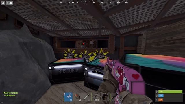 Моя ГИГАНТСКАЯ ТОРГОВАЯ СТЕНА из 100 МАГАЗИНОВ сломала ЭКОНОМИКУ СЕРВЕРА в игре Rust/Раст смотреть онлайн