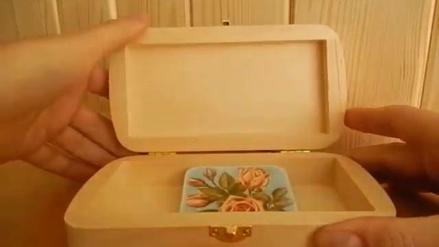 Заготовки для декупажа. Купюрница. смотреть онлайн