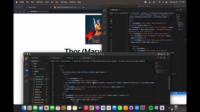Full-Stack Marvel App Tutorial: React & Node.js | Build a Responsive Project (Part 4) ?
