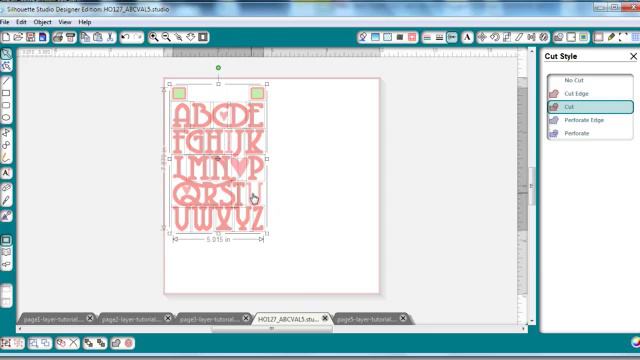 Layering Vinyl with Silhouette Studio Designer Edition Software смотреть онлайн