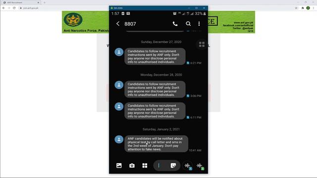 ANF New Message about Physical test | 2 January смотреть онлайн