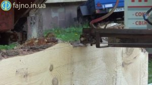 Мобильная пилорама LT20 от Wood-Mizer - видео в работе
