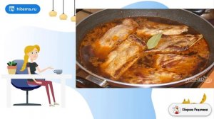 Ребрышки свиные на сковороде. Лучшие рецепты