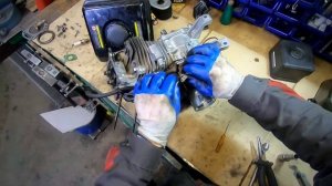 Сборка китайского двигателя 168F