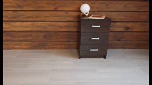 Тумба прикроватная Hesby Nightstand 2, венге, тумбочка с ящиками
