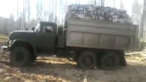 ЗИЛ 131 с двигателем СМД 22