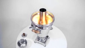 Уфимский угольный  жаровой самовар Стольник