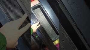 рамка под номерной знак с багажника с audi 80 b4 ставшим на 80 b3