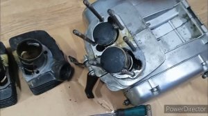 Поршни ЯВА 634 B&B.Обзор разборки Ростовской поршневой группы после двух сезонов эксплуатации.