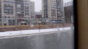 Поездка на старом Нефазе по маршруту №43 в Казани 17.04.2022