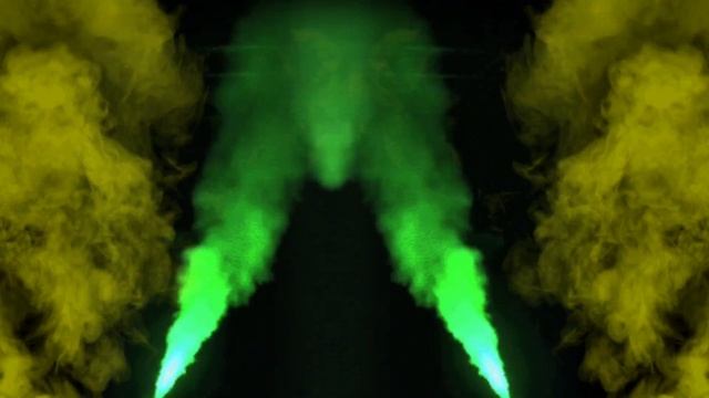 smoke effect black screen