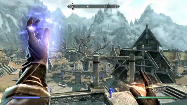 Skyrim Requiem Дед- Маг(100х400) №7 "Вайтран" .Прохождение с дедом за 50 без смертей. смотреть онлайн