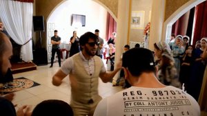 Халиев Хусейн танцует лезгинку на свадьбе в Грозном 18.08.2017