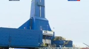Репортаж «России 1»  о начале поставок первой нефти с месторождения Северная оконечность Чайво