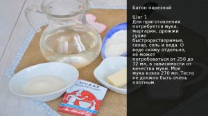 Батон нарезной . Рецепт от шеф повара Максима Григорьева