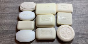 011 Режу белое мыло | Cutting white soap bars | ASMR soap | No talking