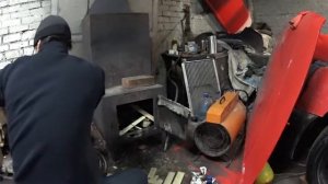 Как "правильно" разжечь буржуйку.