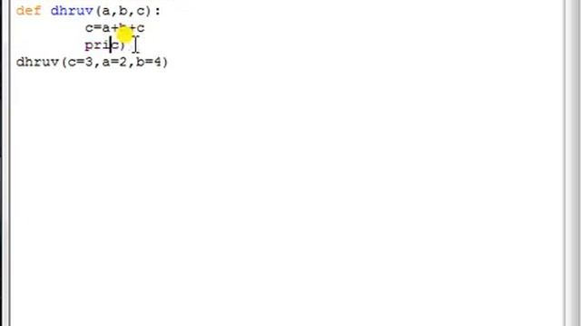 Argument in function |python tutorial in hindi | part 7