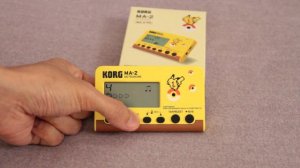 20200508 Korg Pikachu Metronome MA-2 unboxing