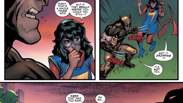 Мухи и мутанты | Ms. Marvel & Wolverine №1 смотреть онлайн