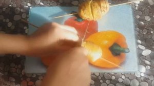 Как сделать картофельную спираль?