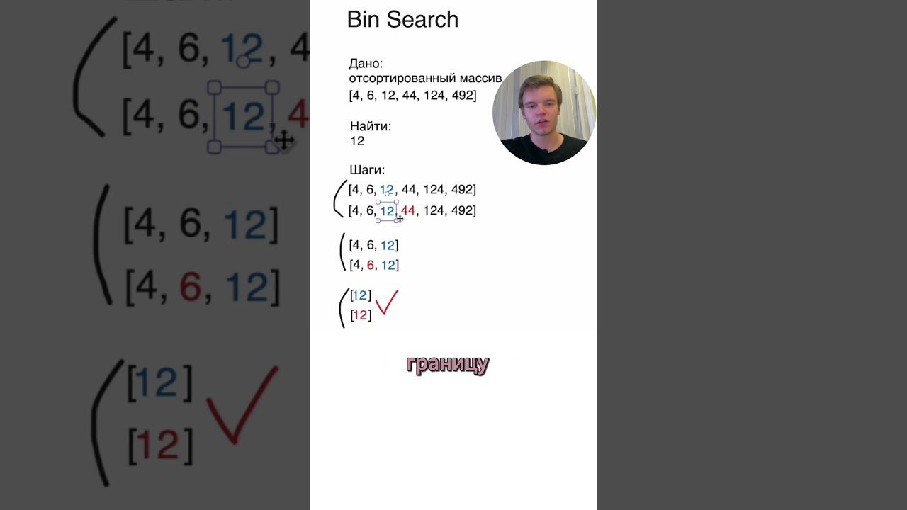 Бинарный поиск на собесе #Shorts #coding #python #programming #datascience #ml #айти