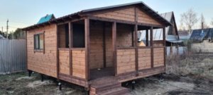 Модульная готовая баня под ключ от СК "Своя Баня" все цены на нашем сайте svoy-bany.ru