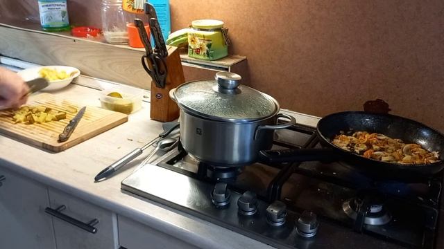 грибная похлебка от Пашки