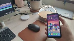 Колонка ночник с функцией беспроводной зарядки и EZVALO