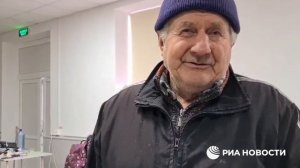 Жители города Счастье ЛНР о приходе российских военных