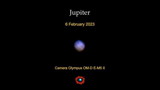 Jupiter 6 February 2023 #planetary #astrophotography #solarsystem #telescope #celestron #c90 #short