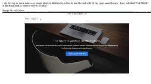 Wordpress: Gutenberg blocks not full width