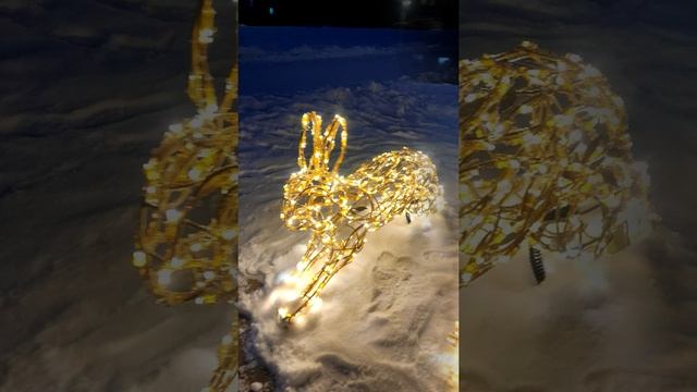 Светящиеся новогодние фигурки