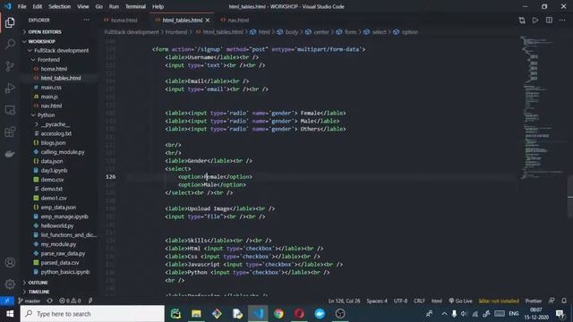 Front-end development part-2 | html forms, html tables | fullstack development day 14 смотреть онлайн