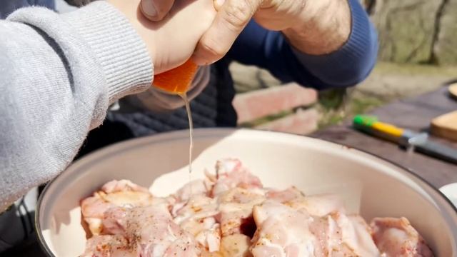 Как приготовить шашлык из крылышек? Как приготовить сочный шашлык из куриных крылышек на мангале?