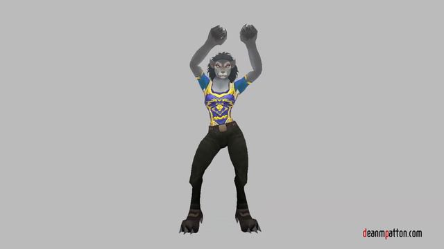 Warcraft Dance Studio: Orc Female dance to Worgen Female смотреть онлайн
