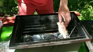 МОРСКОЙ ОКУНЬ ГОРЯЧЕГО КОПЧЕНИЯ.